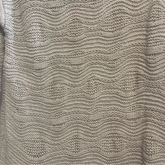 J Jill Oatmeal Textured Loose Knit Casual Sweater - Picture 9 of 13